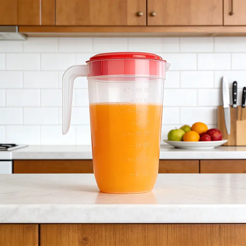 เหยือกพลาสติกเชิงพาณิชย์ PP 2 ลิตรสำหรับร้านขายเครื่องดื่ม